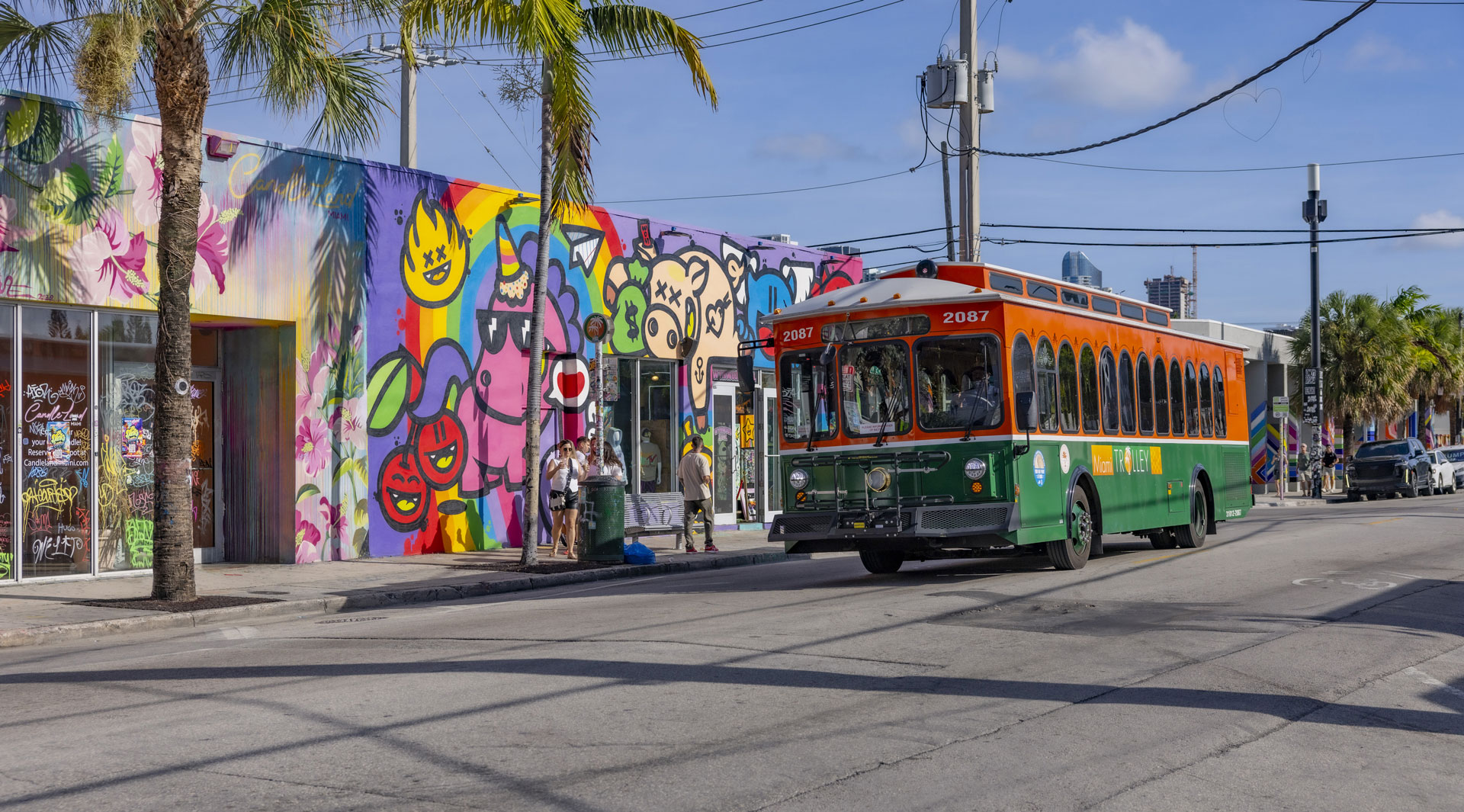 Wynwood Plaza Residences Wynwood Art District trolley near neighborhood - Miami, FL